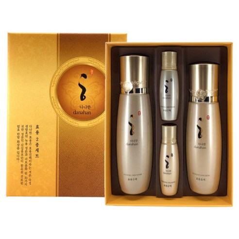다나한 효용 2종 기초세트 솔직 후기 | 피부 타입별 분석 - 상품 이미지 2