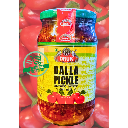 Druk Dalla Chilli Pickle Akabare Khursani Ko Achar - 400g (Druk)