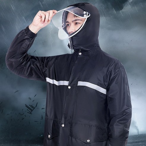 스패로우하우스 오토바이 라이딩 방수 우비 상하의 세트 실사용 후기 | 효과 있을까? - 상품 이미지 3