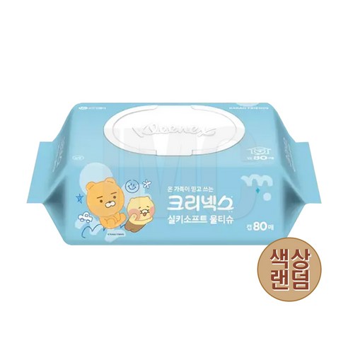 (유한킴벌리)수엔수 라이언카카오캡 물티슈, 1개