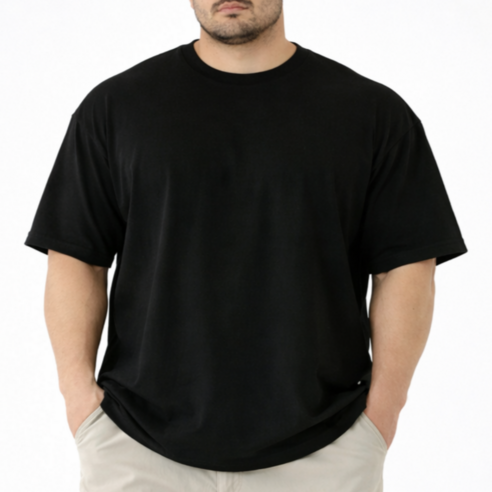 ESU 남자 머슬핏 반팔 티셔츠 빅사이즈 오버핏 짐웨어 (L~6XL 국내생산)