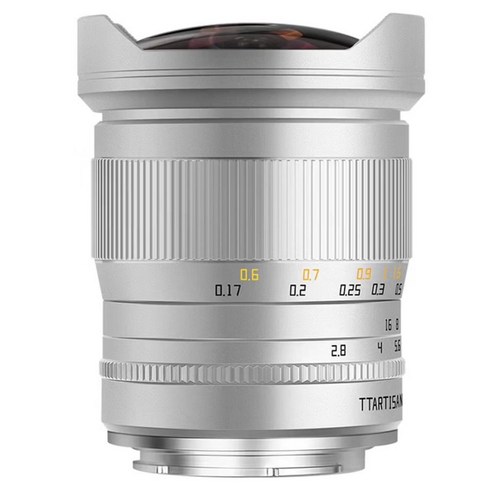 티티아티산 11mm F2.8 풀프레임 초광각 어안렌즈, 소니 E(실버)
