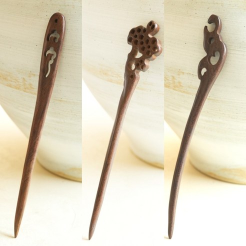 머리 망가질까 봐 조심했던 순간들 이제 안녕 나무비녀