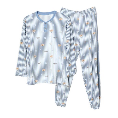 폭스 피치기모 캐릭터 라운드 잠옷세트 E5 남주니어