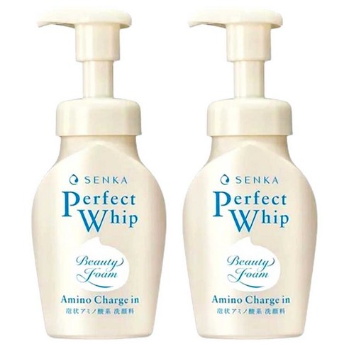 센카 퍼펙트 휩 뷰티 폼 아미노 차지 인 클렌징 폼, 2개, 150ml