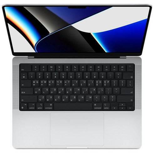 맥북프로M1 14인치 2021 16GB 512GB 노트북, M1, MAC OS, 실버