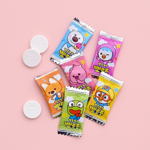 위클 뽀로로 핑크퐁 아기상어 타요 비타민 CD 아연 혼합 캔디 1kg(약... 실사용 후기 | 효과 있을까? - 상품 이미지 3