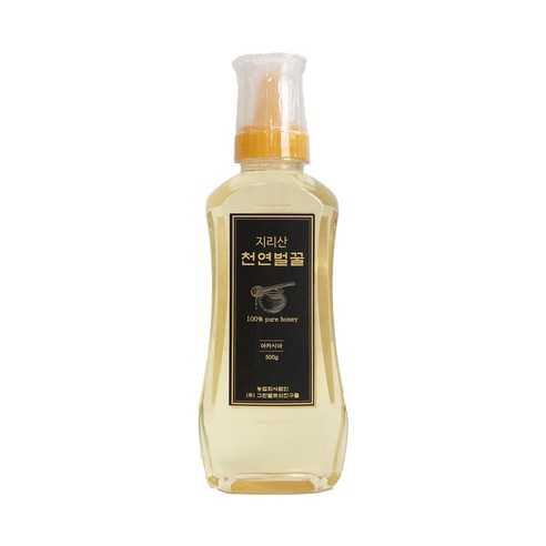 자연에서 온 지리산 자연벌꿀 자연산 아카시아꿀 500g, 1개 솔직 후기 | 실사용자 리뷰 분석 - 상품 이미지 1