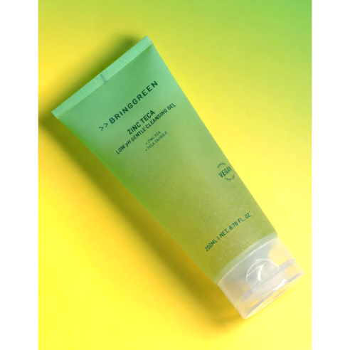 브링그린 징크테카 약산성 클렌징 젤 200mL 1개 실사용 후기 | 효과 있을까? - 상품 이미지 3