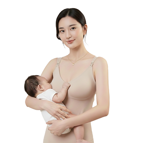 오운 수유나시 브라 원터치 브라탑