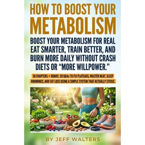 (영문도서)How to Boost Your Metabolism: A science-backed 12-week plan to boost metabolism ... Paperback, Independently Published, English, 9798244351033