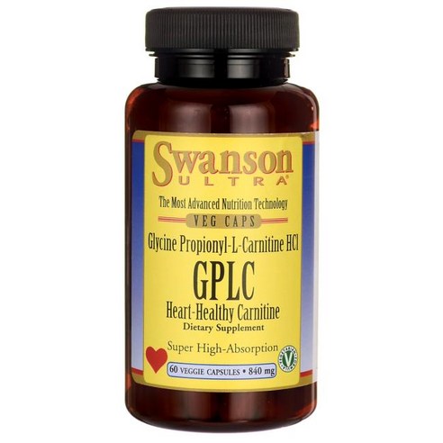 glycine propionyl-l-carnitine hcl gplc 840 mg 60 caps 1000g (2.2lbs) 100% PURE PROPIONYL L-CARNITINE (GPLC) Powder nonGMO USA Swanson Propionyl L-Carnitine with Glycine,