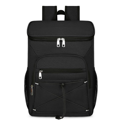 SERMER 보온보냉 백팩 쿨러백 대용량25L, 1개, 블랙