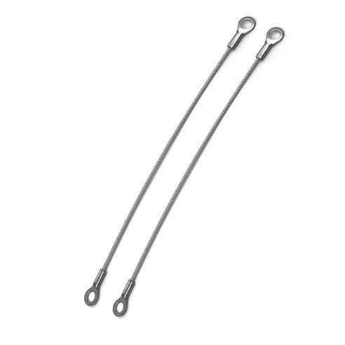 오토바이 탑박스 리스스톱 와이어 배달통 뚜껑 커버 줄 스쿠터 라이더, 6mm, 170mm, 2개