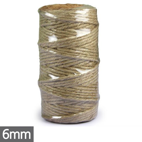 세인화분 6mm x 250m 녹화끈 - 쥬트로프 황마로프, 1개