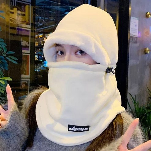 Tiffy 겨울 후드 넥워머 프리미엄 방한 바라클라바