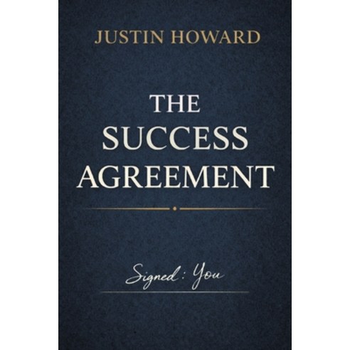 (영문도서)The Success Agreement Paperback, Page Publishing, English, 9798899226410