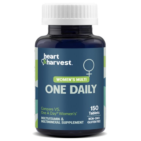 Heart & Harvest 우먼스 멀티 원 데일리 타블렛 150정 × 1개