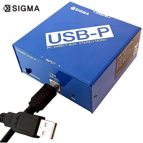 SIGMA USB-P USB 입력 PC전용 DI BOX - 미니PC | 쿠팡