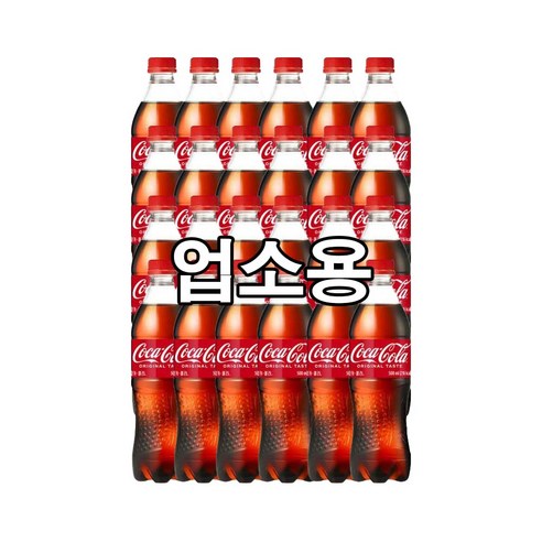 누구나조아 코카콜라 500ml 24개 포장, 500ml, 24개 - 콜라 | 쿠팡