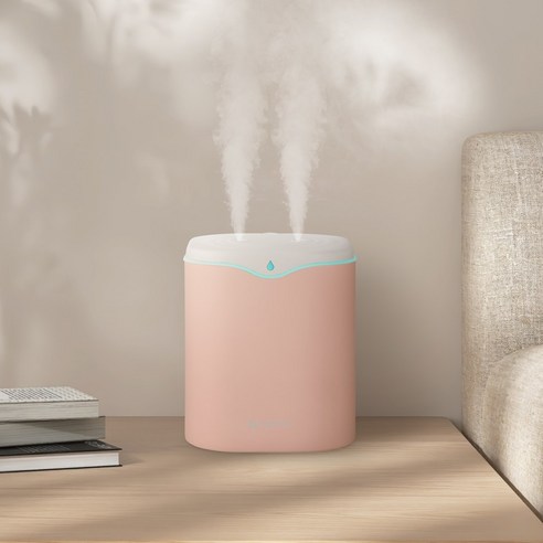 가격 대비 뛰어난 성능과 감성적인 무드등이 돋보이는 듀얼 가습기