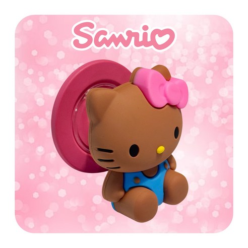 sanrio 산리오 태닝키티 입체 팝톡 그립톡 마그네틱 맥세이프, 1개, HOT PINK