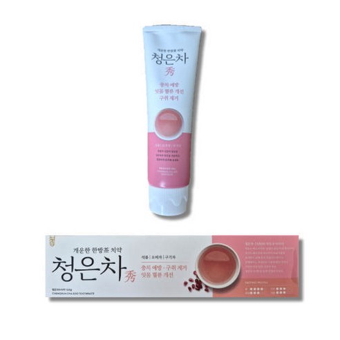올드림 2080 청은차 치약 120g, 1개