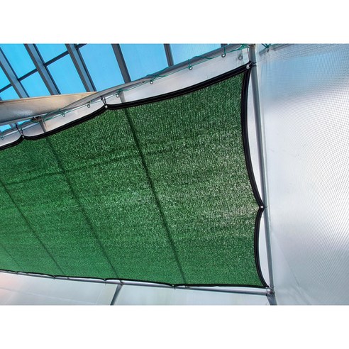 그늘애 차광막 흑색 95% 98% 이중직 흑색+녹색 강력사중직 그늘막 국내생산 주문제작 차광망 햇빛차단 옥상 캠핑 세차장 이미지 3