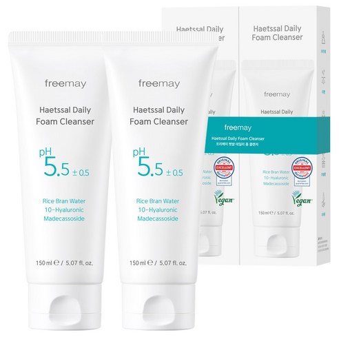 프리메이 피지 98%개선 임상 햇쌀 데일리 약산성 클렌징 폼 솔직 후기 | 실사용자 리뷰 분석 - 상품 이미지 1