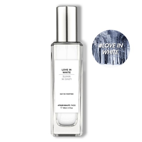 떼시스 러브 인 화이트 파우더리 플로럴 청순하고 은은한 니치 향수 오드퍼퓸, 1개, 50ml
