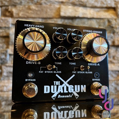Demonfx THE DUAL GUN 電吉他效果器雙軌破音Boost功能, 1個- 音箱| 酷澎