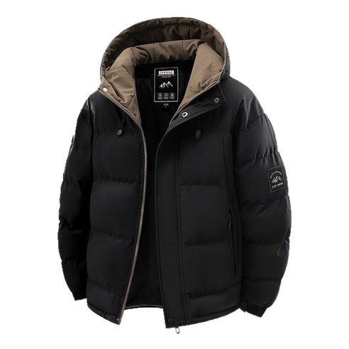 남성 신모델 후드 패딩 아웃도어 두툼 한기 방지 패딩 재킷 YRF02