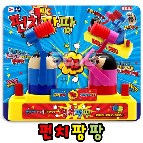 세주 펀치팡팡 균형순발력게임 가족게임 학습완구, 단품, 1개