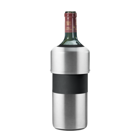 빈아미고 아이스리스 칠러 750mL+샴페인 와인 스텐 쿨러 실버, 1개, 750ml, 클래식 실버