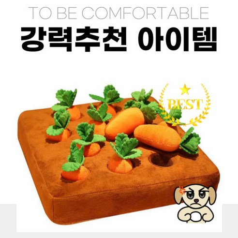 디아쿠아 애견 당근 뽑기 노즈워크 강아지 장난감 솔직 후기 | 실사용자 리뷰 분석 - 상품 이미지 2