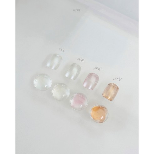 모어젤 글로우 아트리퀴드 잉크젤, 1개, 8ml, NO81 화이트 글로우