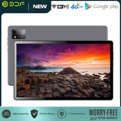 안드로이드 태블릿 10.36 인치 태블릿 10 코어 8GB RAM 512GB ROM 2000x1200 HD 디스플레이 5G 듀얼, 01 Add Cover Case, 01 CHINA, 01 Gray