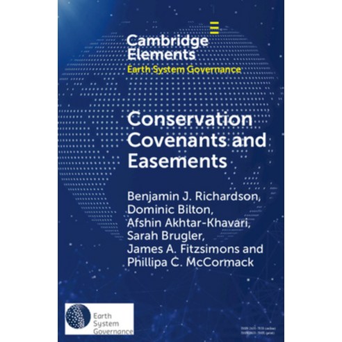 (영문도서)Conservation Covenants and Easements Paperback, Cambridge University Press, English, 9781009732086