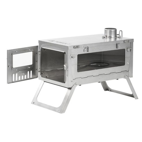 캠핑의 낭만을 더하는 티타늄 미니 우드 스토브, 포몰리 Ti Mini