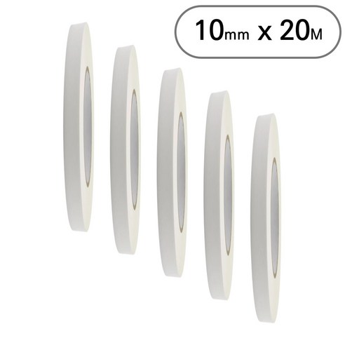아트위브 마스킹 테이프 종이테이프 아이보리 10mm, 5개
