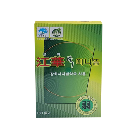 강화쑥 미니뜸(약) 180개입 쑥뜸 쑥봉 붙이는뜸, 1개, 1개