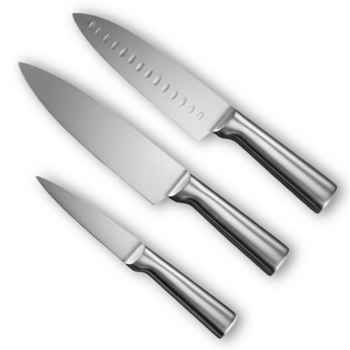 원리버 올스텐 주방칼 에센셜 3종 세트, 식도+산도쿠+과도, 3개