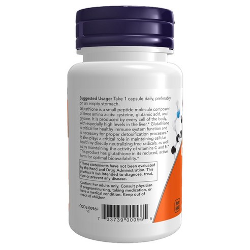나우푸드 글루타티온 250mg 베지 캡슐 60정, 1개 맛있게 먹은 솔직 후기 - 상품 이미지 3