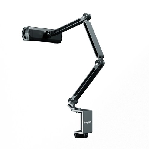 Ekeepment 트리플암 아이패드 거치대 태블릿 거치대, Space Grey, 1개