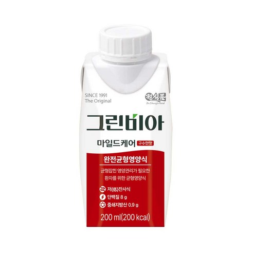 그린비아 마일드케어 구수한맛 200ml, 30개 솔직 후기 | 실사용자 리뷰 분석 썸네일