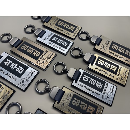 주문제작 골프백 네임택 이름표 캐디백 보스턴백 이미지 3