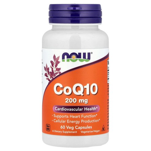 나우푸드 CoQ10 200mg 베지 캡슐 비건, 60정, 1개