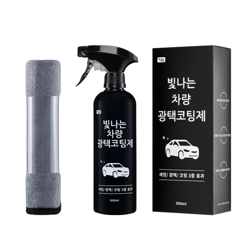 카업 빛나는 차량 광택 코팅제, 1개, 500ml