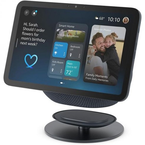 Amazon Echo Show 8 2025년 출시 조절식 스탠드 그래파이트 225914, Amazon Echo Show 8 2025년 출시 조절