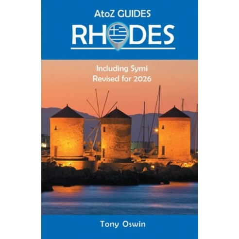 (영문도서)A to Z guide to Rhodes 2026 Including Symi Paperback, Arima Publishing, English, 9781845498580